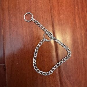 Dog Slip Silver Chain Training Collar